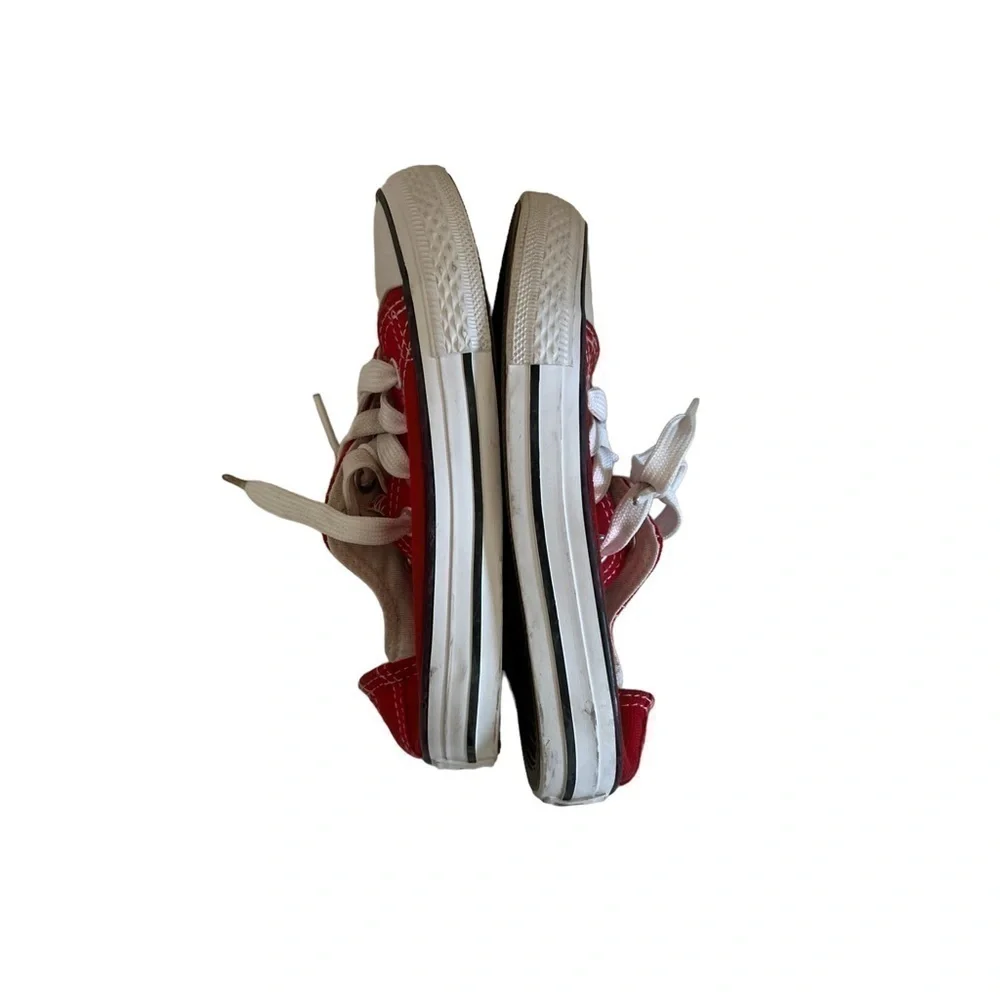 𝅺CONVERSE |Kids Chuck Taylor All Star Low-Top Sneaker - Red size 28